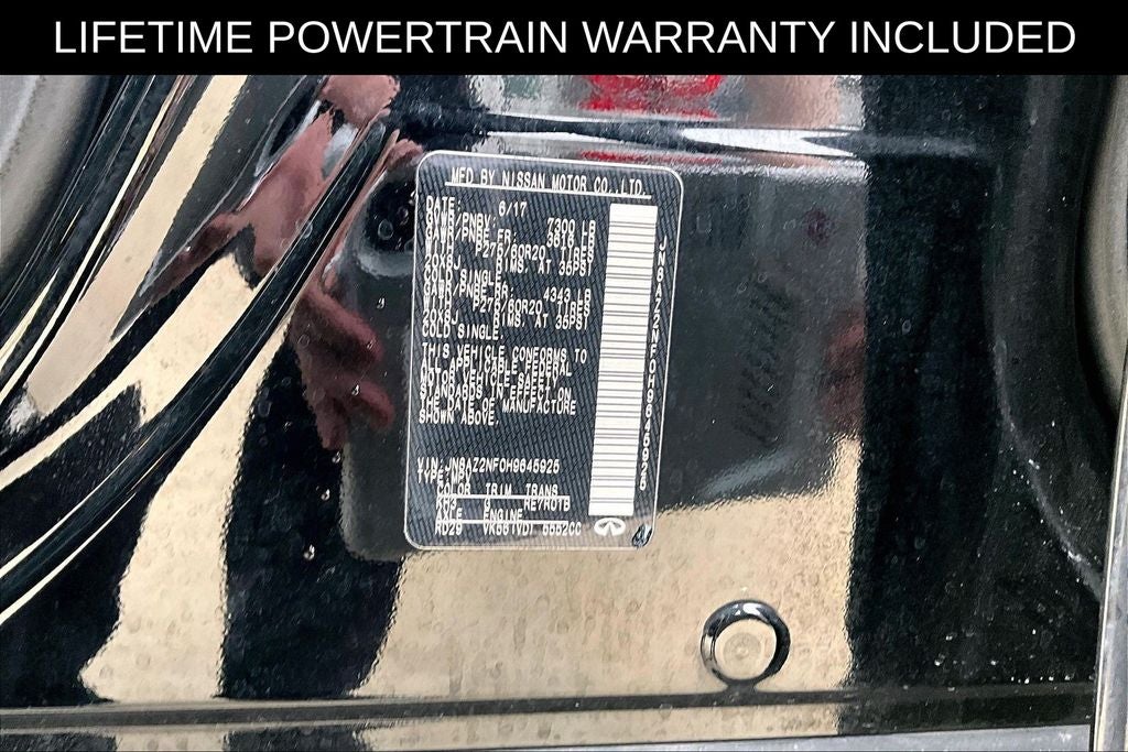 2017 INFINITI QX80 Signature Edition