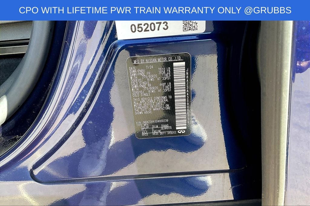 2025 INFINITI QX80 PURE