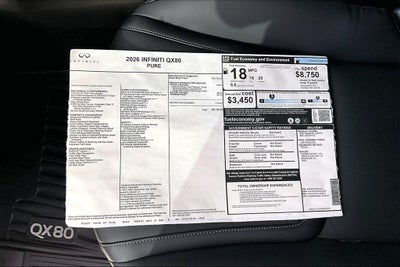 2026 INFINITI QX80 PURE