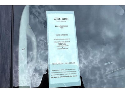 2026 INFINITI QX80 PURE