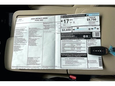 2026 INFINITI QX80 PURE