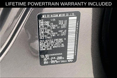 2025 INFINITI QX80 PURE