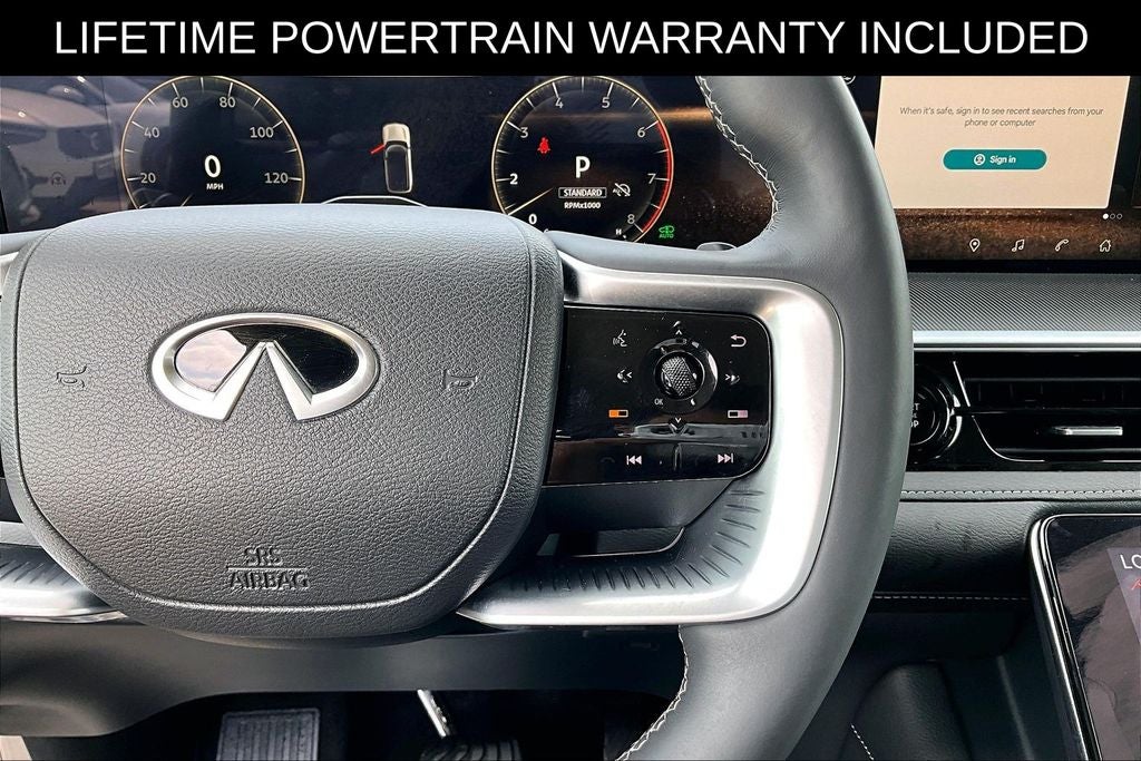 2025 INFINITI QX80 LUXE