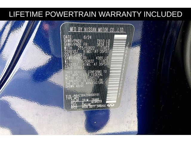 2025 INFINITI QX80 LUXE