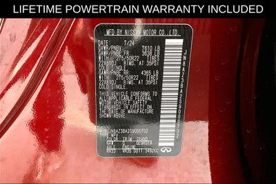 2025 INFINITI QX80 LUXE