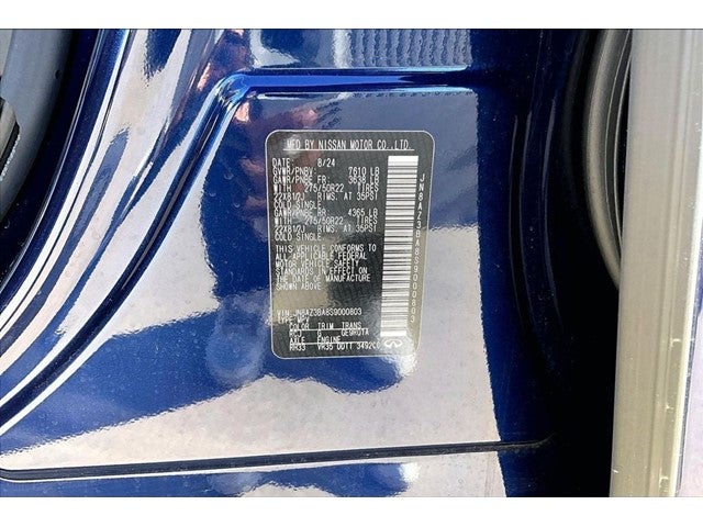 2025 INFINITI QX80 LUXE