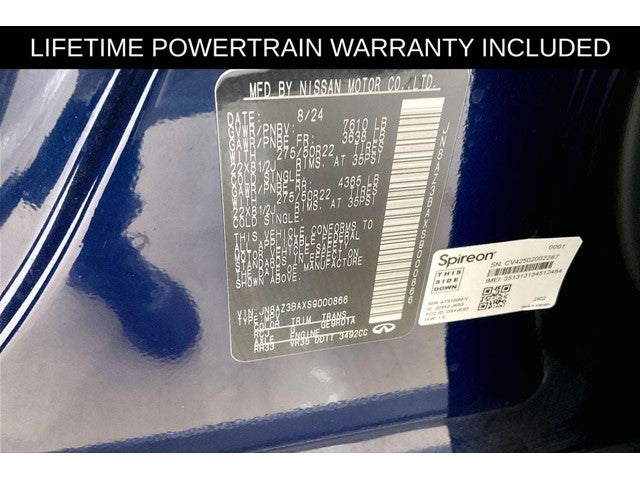 2025 INFINITI QX80 LUXE