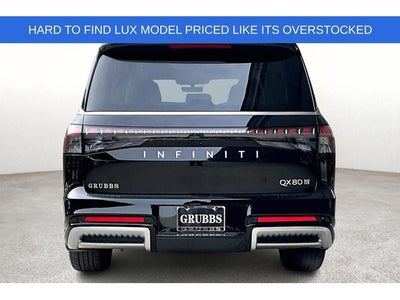 2026 INFINITI QX80 LUXE