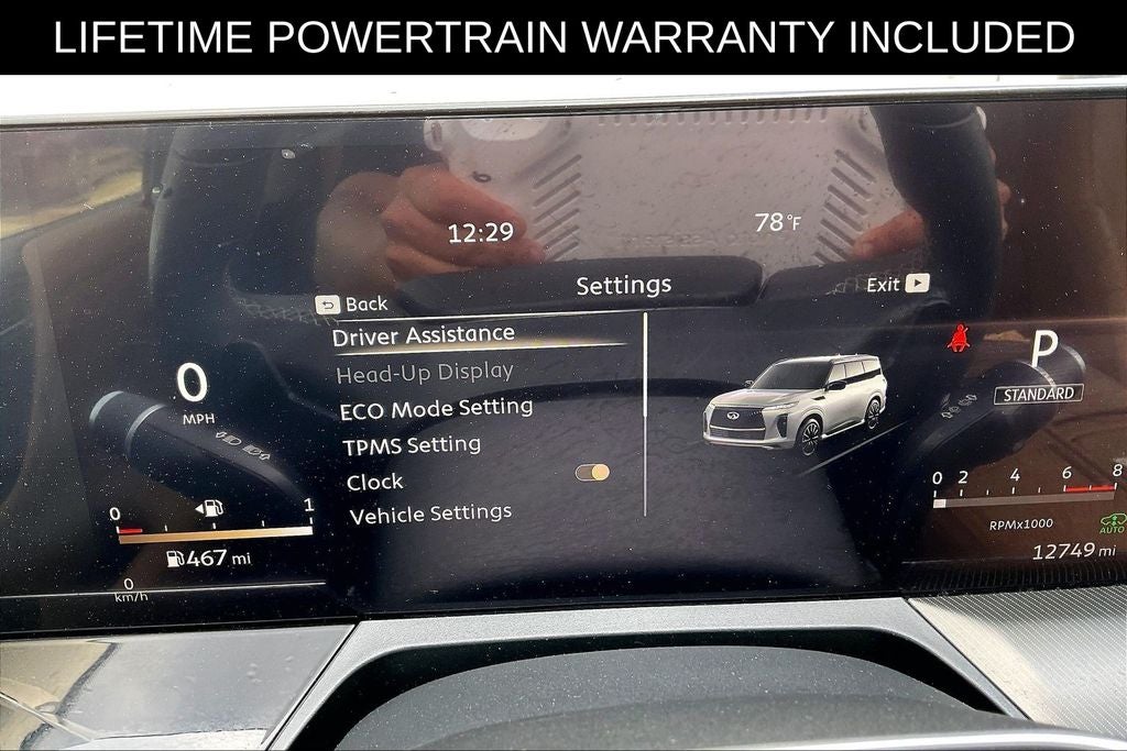 2025 INFINITI QX80 LUXE