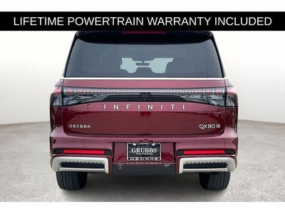 2025 INFINITI QX80 LUXE