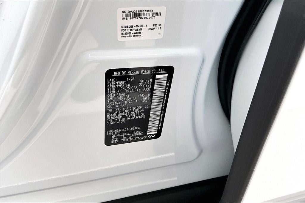 2026 INFINITI QX80 AUTOGRAPH