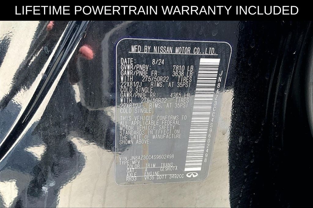 2025 INFINITI QX80 AUTOGRAPH