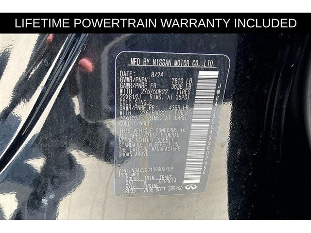 2025 INFINITI QX80 AUTOGRAPH