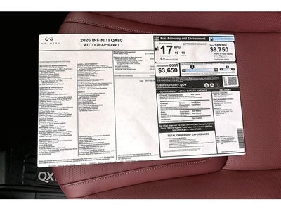 2026 INFINITI QX80 AUTOGRAPH