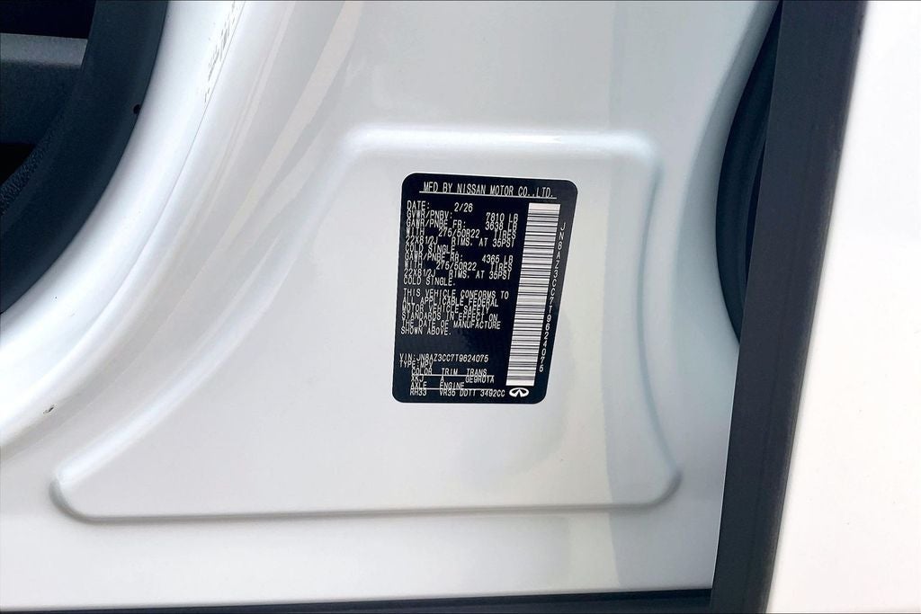 2026 INFINITI QX80 AUTOGRAPH