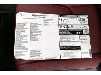 2027 INFINITI QX80 AUTOGRAPH
