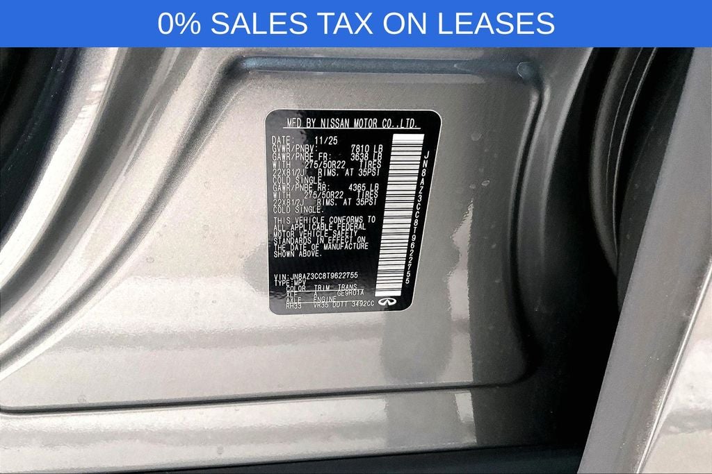 2026 INFINITI QX80 AUTOGRAPH