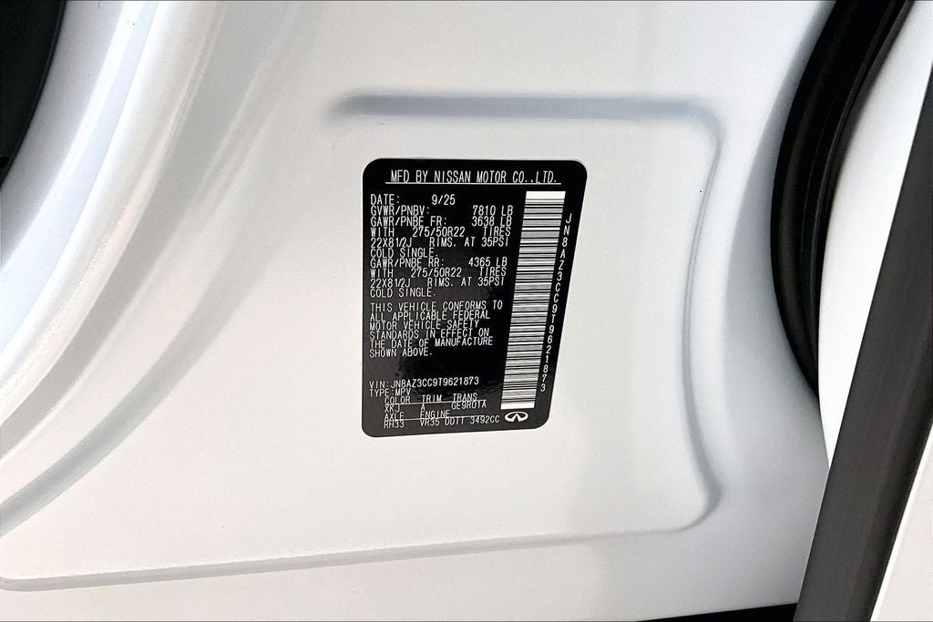 2026 INFINITI QX80 AUTOGRAPH