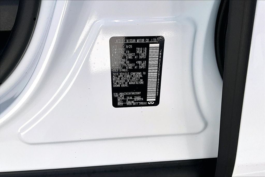 2026 INFINITI QX80 AUTOGRAPH