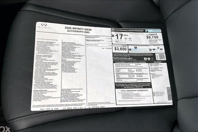 2026 INFINITI QX80 AUTOGRAPH