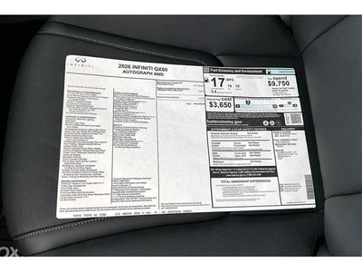 2026 INFINITI QX80 AUTOGRAPH