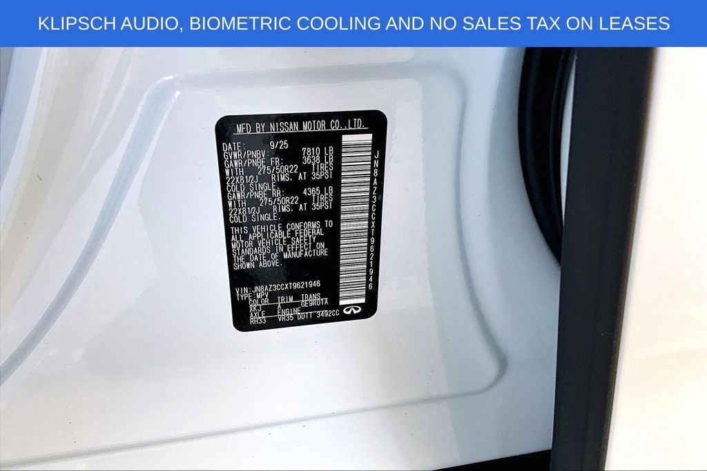 2026 INFINITI QX80 AUTOGRAPH