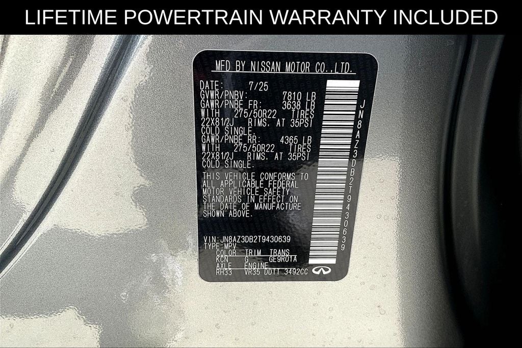 2026 INFINITI QX80 SPORT