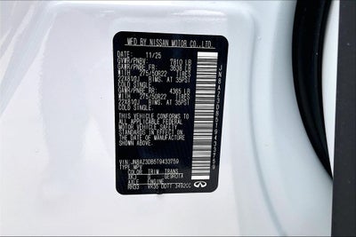 2026 INFINITI QX80 SPORT