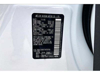 2026 INFINITI QX80 SPORT