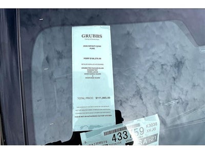 2026 INFINITI QX80 SPORT