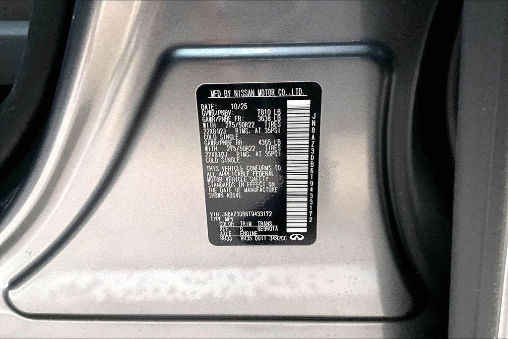 2026 INFINITI QX80 SPORT