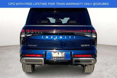 2025 INFINITI QX80 SENSORY