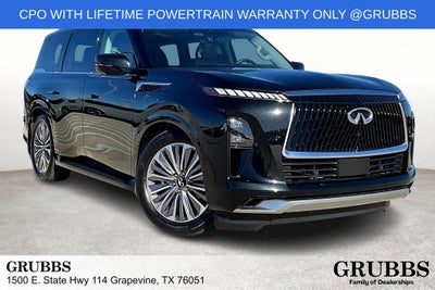 2025 INFINITI QX80 SENSORY