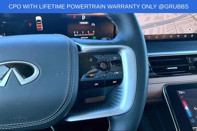 2025 INFINITI QX80 SENSORY