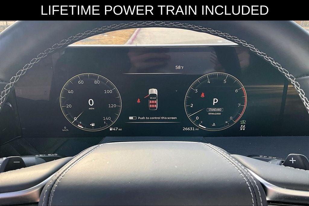 2025 INFINITI QX80 SENSORY