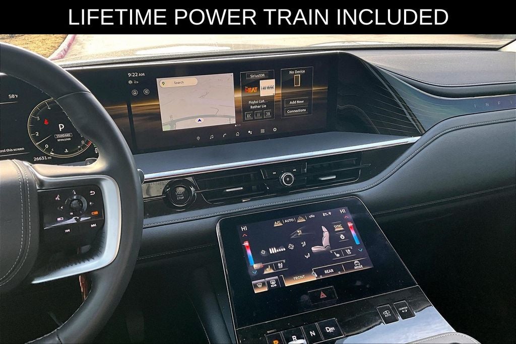 2025 INFINITI QX80 SENSORY