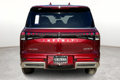 2025 INFINITI QX80 SENSORY