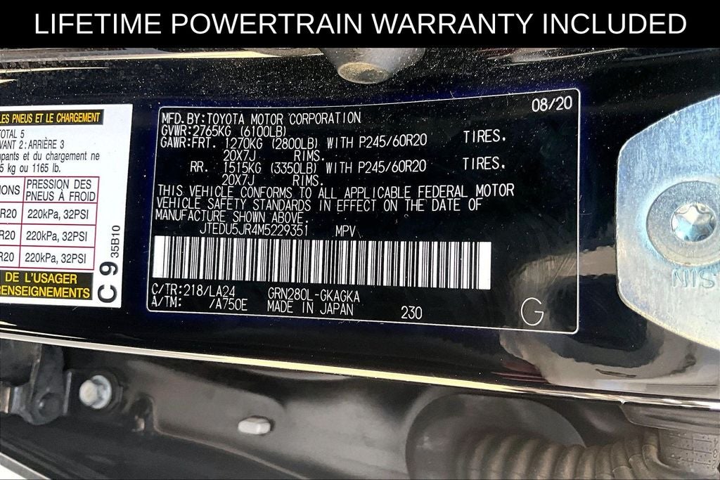 2021 Toyota 4Runner Limited