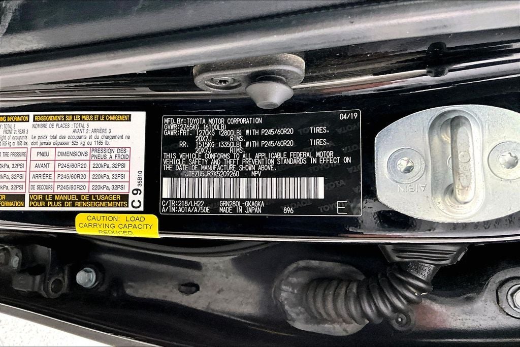 2019 Toyota 4Runner Limited Nightshade