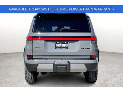 2025 Lexus GX 550 Overtrail