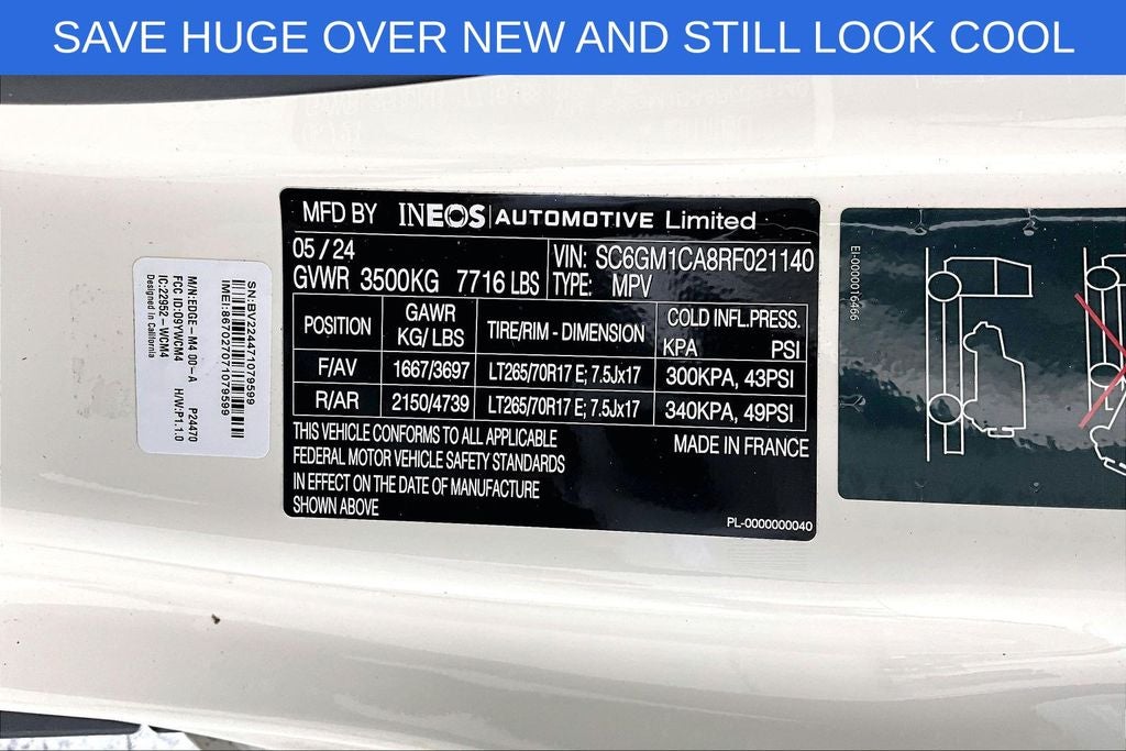 2024 INEOS Grenadier Trialmaster Edition