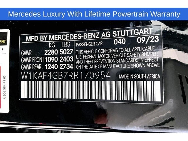 2024 Mercedes-Benz C-Class C 300