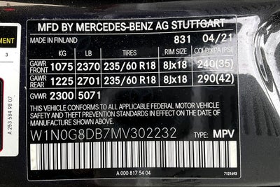 2021 Mercedes-Benz GLC GLC 300