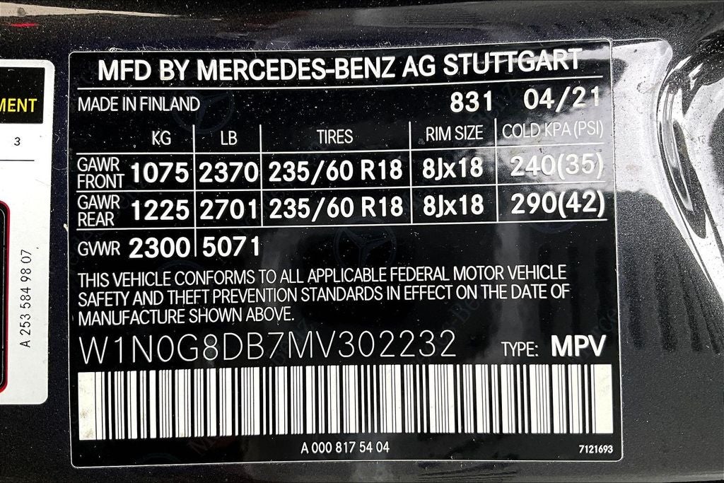 2021 Mercedes-Benz GLC GLC 300