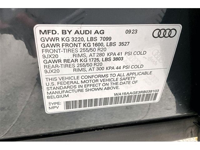 2024 Audi Q8 e-tron Premium Plus quattro