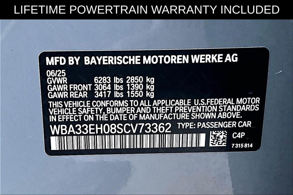 2025 BMW 7 Series 740i xDrive M Sport