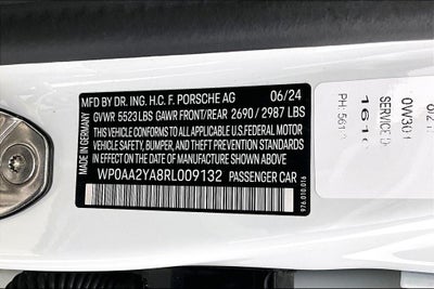 2024 Porsche Panamera Base