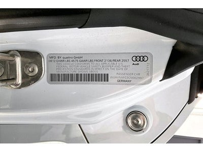 2012 Audi R8 5.2 quattro