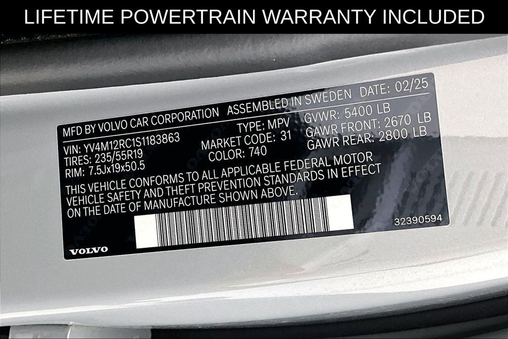2025 Volvo XC60 B5 Plus