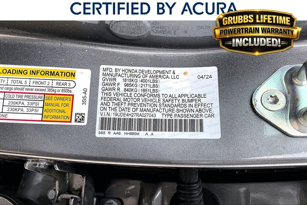 2024 Acura Integra Base